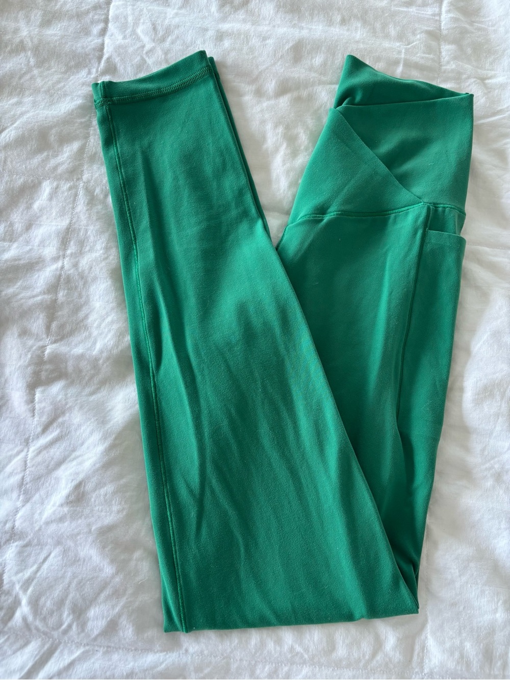 OFFLINE by Aerie Real Me Xtra Women’s Small High Rise 7/8 Leggings Pockets Green